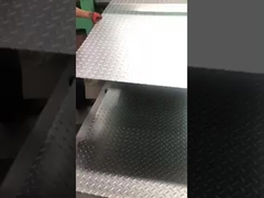 Stainless steel checkered plate